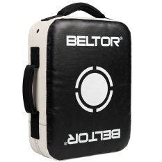 Beltor OWALNA TARCZA TRENINGOWA DO KOPNIĘĆ MMA BOKS K1 KARATE 44x35 cm