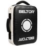 Beltor OWALNA TARCZA TRENINGOWA DO KOPNIĘĆ MMA BOKS K1 KARATE 44x35 cm
