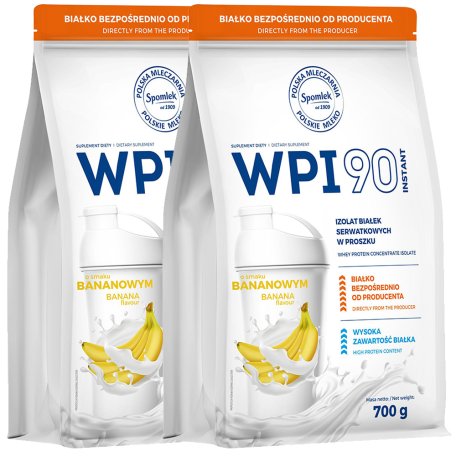 Spomlek WPI 90 - Izolat Białek Serwatkowych 700 g