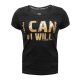 Beltor T-shirt Damski Slim "I CAN & I WILL"