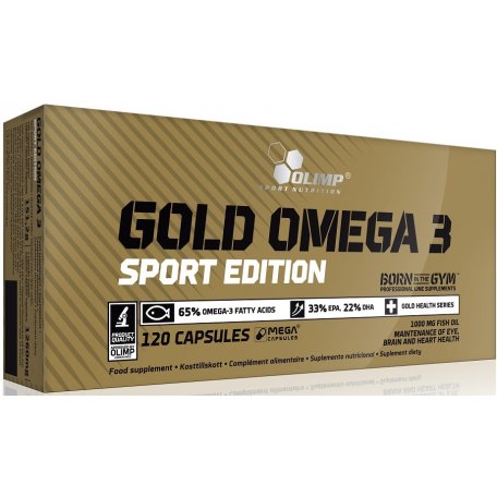 Olimp Gold Omega-3 Sport Edition 120 cap