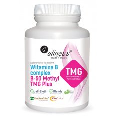 Aliness Witamina B Complex B-50 Methyl TMG PLUS 100 vcaps