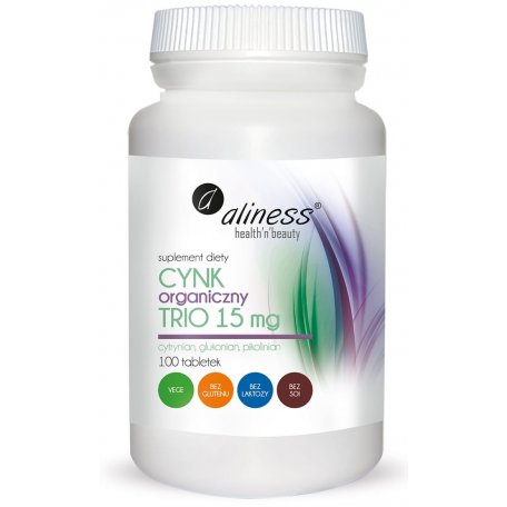 ALINESS CYNK ORGANICZNY TRIO 15 mg, 100 tab
