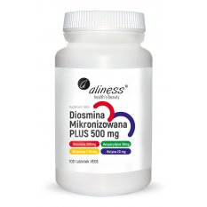 ALINESS DIOSMINA MIKRONIZOWANA PLUS 500 mg, 100 tab